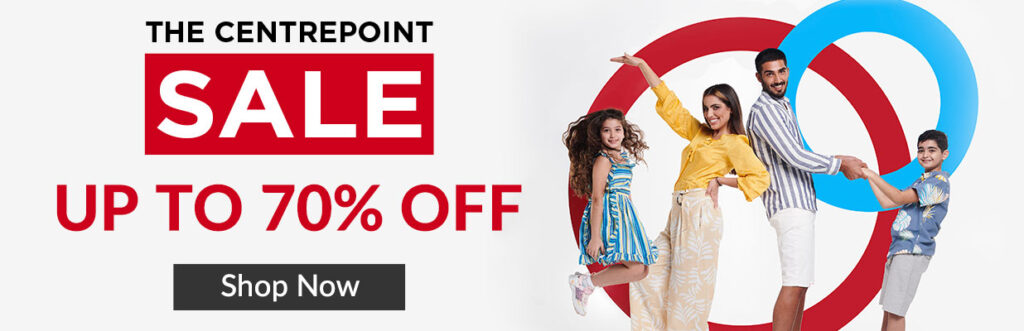 Centrepoint Coupon 70% OFF Discount codes image